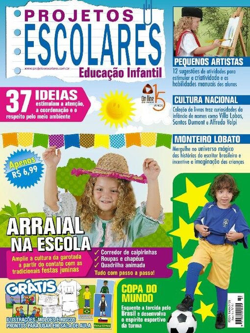 Title details for Projetos Escolares - Educação Infantil by Online Editora - Available